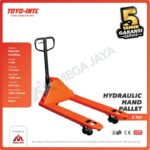 Hydraulic Truck Hand Pallet 3 Ton Toyo(Nylon Wheel) 685Milimeter x 1220Milimeter - Gambar 2