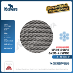 Wire Rope Kiswire Korea 6x36 + IWRC Ungalv 10Milimeter - Image 2