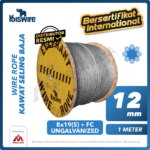 Wire Rope Kiswire Korea 8x19(S) + FC Ungalv 12Milimeter