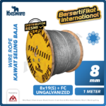 Wire Rope Kiswire Korea 8x19(S) + FC Ungalv 8Milimeter