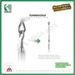 Turnbuckle Kondo Hook & Hook 22Milimeter - 7/8" - Image 3
