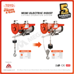 Mini Electric Hoist 1F Toyo 300-600 Kg x 20 Meter - Image 2