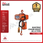 Electric Chain Hoist 3F Nitchi EC40100 1 T x 6 M - Gambar 2