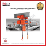 Electric Chain Hoist 3F Nitchi EC40100 1 T x 6 M - Gambar 4