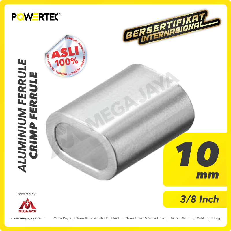 POWERTEC-Aluminium-Ferrule-10mm-I.png Alum. Ferrule Powertec 10Milimeter - Image 1