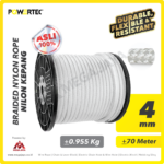Braided Nylon (Kepang) Powertec 4Milimeter @70 Meter