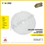 Braided Nylon (Kepang) Powertec 5Milimeter @60 Meter - Gambar 3