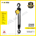 Chain Block Powertec 15 Ton x 5 Meter (10Milimeter) - Image 2