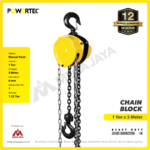 Chain Block Powertec 1 Ton x 5 Meter (6Milimeter) - Image 3