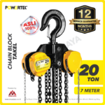 Chain Block Powertec 20 Ton x 7 Meter (10Milimeter)