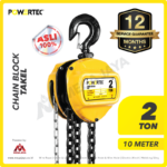 Chain Block Powertec 2 Ton x 10 Meter (8Milimeter)