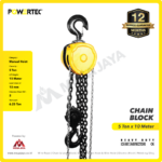 Chain Block Powertec 5 Ton x 10 Meter (10Milimeter) - Image 3