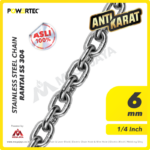 SS 304 Chain Powertec 6Milimeter @100 Kg