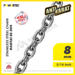 SS 304 Chain Powertec 8Milimeter @100 Kg