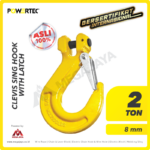 Clevis Sling Hook Powertec A-339 (Baja) 8Milimeter - 2 Ton