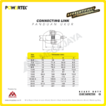 Connecting Link Powertec A-337 10Milimeter - 3 Ton - 3/8" - Image 2