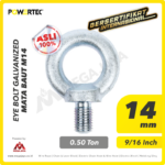 Eye Bolt Powertec Galv M14 - 0,49 Ton