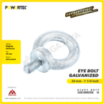 Eye Bolt Powertec Galv M30 - 3,6 Ton - Image 2