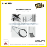Galv Chain Powertec 18Milimeter - 3/4" @97 Kg - Image 4