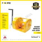 Hand Winch Powertec JHW 3 Ton - Image 2