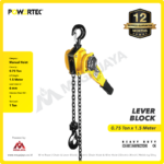 Lever Block Powertec 0,75 Ton x 1,5 Meter (6Milimeter) - Image 3