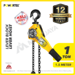 Lever Block Powertec 1 Ton x 1,5 Meter (6Milimeter)
