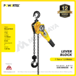 Lever Block Powertec 1 Ton x 1,5 Meter (6Milimeter) - Gambar 3
