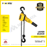 Lever Block Powertec 2 Ton x 1,5 Meter (8Milimeter) - Image 2