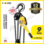 Lever Block Powertec 9 Ton x 1,5 Meter (10Milimeter)
