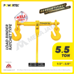 Load Binder Powertec Ratchet Type (Ton) L-140 : 1/2"-5/8"