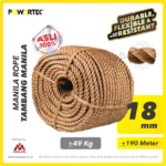 Manila Rope Powertec 18Milimeter @49 Kg
