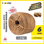Manila Rope Powertec 6Milimeter @5 Kg