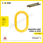 Master Link Powertec A-342 Oval 21,7 Ton - 1 1/2" - Image 2