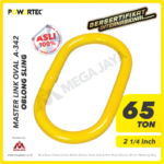 Master Link Powertec A-342 Oval 65 Ton - 2 1/4"