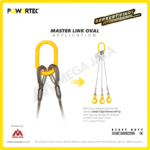 Master Link Powertec A-342 Oval 38,5 Ton - 1 3/4" - Image 4