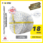 PP Mono Rope Powertec 18Milimeter - Cir 2 1/4" @32Kg