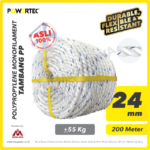 PP Mono Rope Powertec 24Milimeter - Cir 3" @55Kg