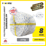 PP Mono Rope Powertec 8Milimeter - Cir 1" @6Kg