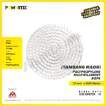 PP Multi (Nylon) Rope Powertec 12Milimeter - Cir 1 1/2" @14Kg - Image 3