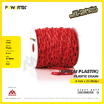 Plastic Chain Merah Powertec 8Milimeter 25 Meter - Image 2