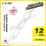 Plastic Chain Putih Powertec 12Milimeter 25 Meter