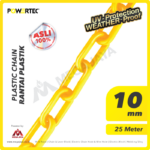 Plastic Chain Kuning Powertec 10Milimeter 25 Meter