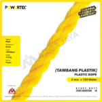 Plastic Rope Kuning Powertec 8Milimeter @7,2Kg - Image 2
