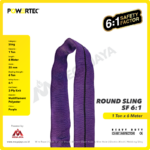 Round Sling Powertec (6:1) 1 Ton x 6 Meter (Ungu) - Gambar 2