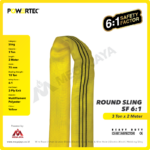 Round Sling Powertec (6:1) 3 Ton x 2 Meter (Kuning) - Gambar 2