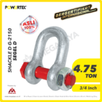 Shackle Powertec 2150 4,75 Ton - 3/4"