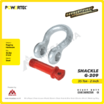 Shackle Powertec 209 35 Ton - 2" - Gambar 2