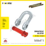 Shackle Powertec 210 35 Ton - 2" - Image 2
