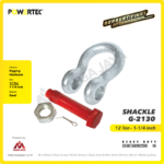Shackle Powertec 2130 12 Ton - 1 1/4" - Gambar 2