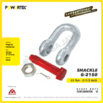 Shackle Powertec 2150 55 Ton - 2 1/2" - Gambar 2